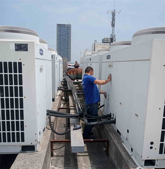 蕲春中央空调制热和不制冷系统维修方法